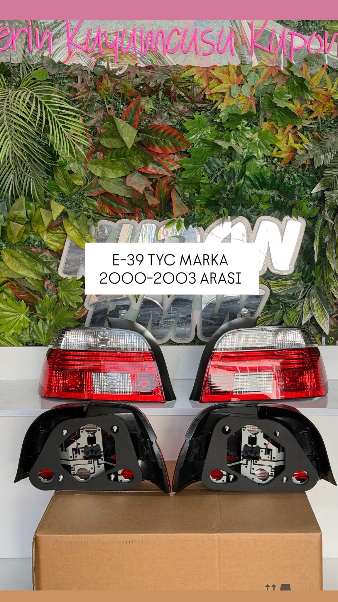 BMW E39 2000 2003 LCİ LEDLİ STOP TAKIMI TYC 