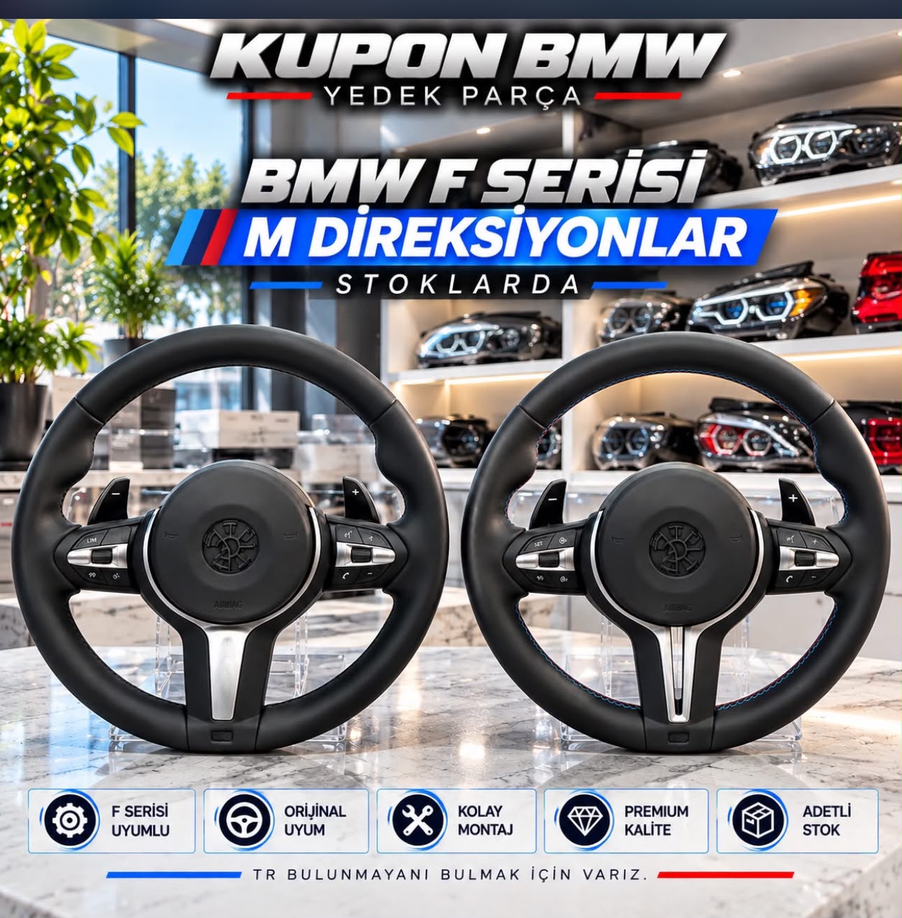 BMW E90 M DİREKSİYON YENİ GÖRÜNÜM 